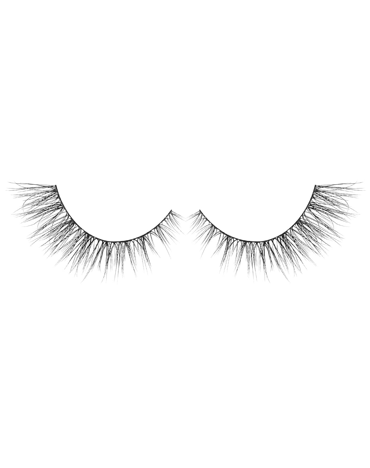 Natural Lashes Natural Look False Eyelashes Natural Flared Eyelashes Soft Fluffy Lashes 7 Pairs