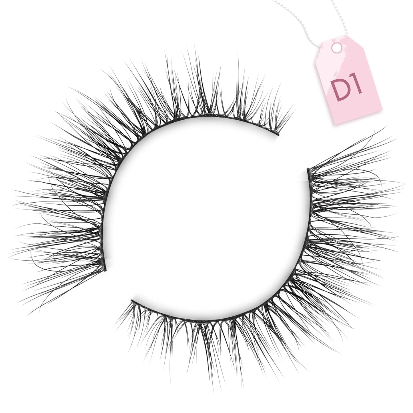 Natural Lashes Natural Look False Eyelashes Natural Flared Eyelashes Soft Fluffy Lashes 7 Pairs