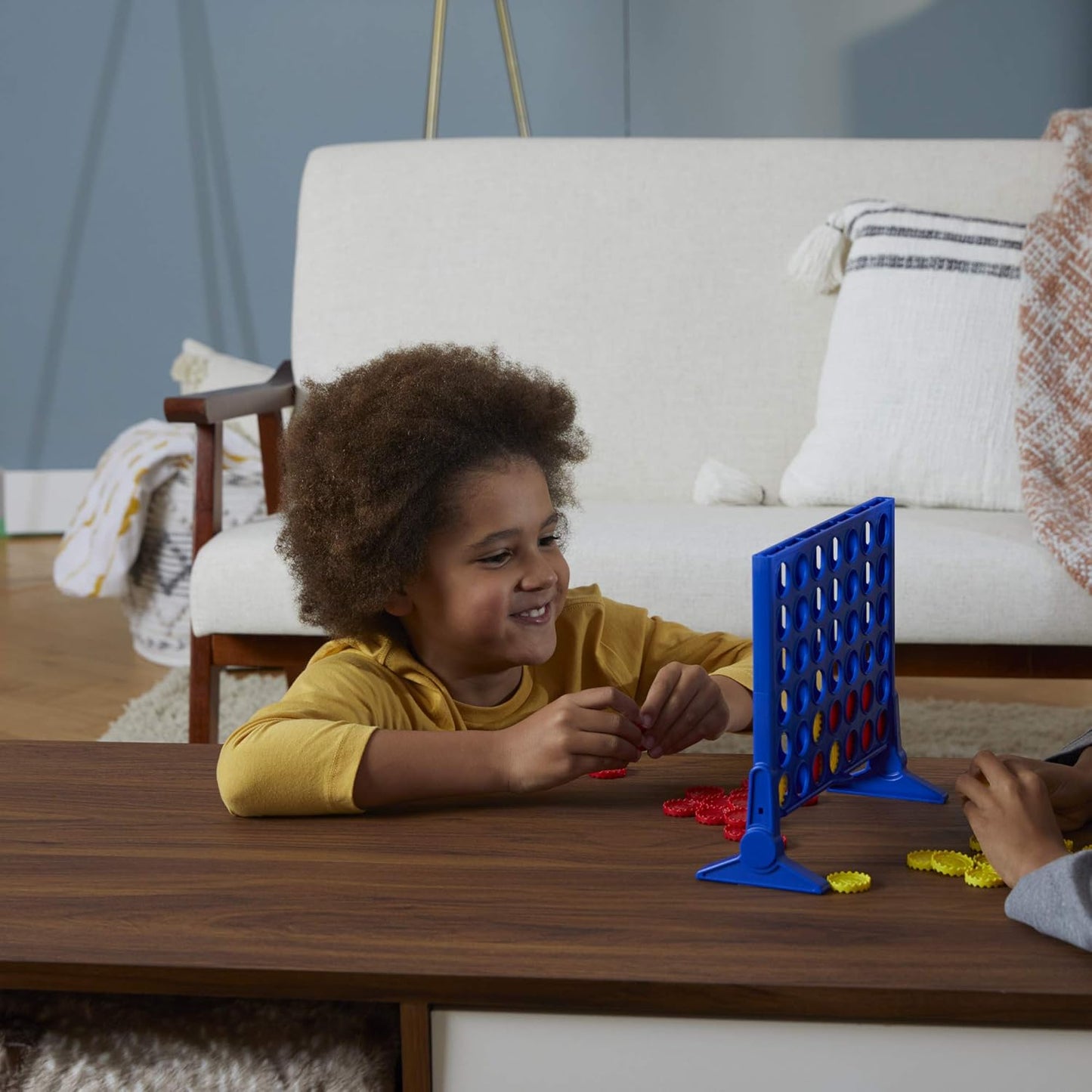 Connect 4 Classic Grid,4 in a Row Game,Strategy Board Games for Kids,2 Player .For Family and Kids