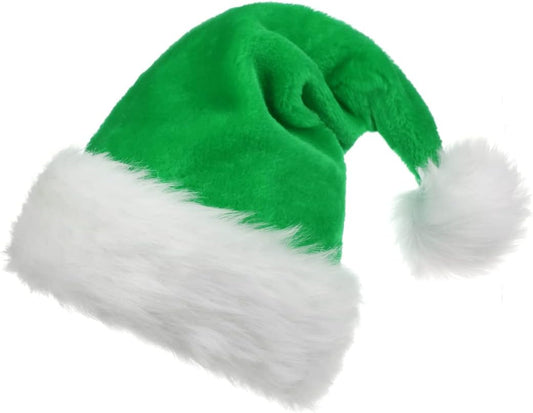 Unisex-Adult'S Santa Hat, Christmas Hat for Adults Women Men Extra Thicken Xmas Holiday Hat with Comfort Liner