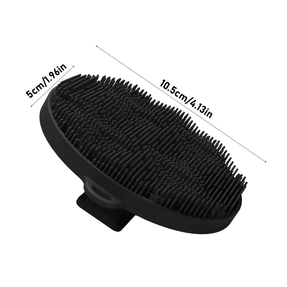 Silicone Body Scrubber | Shower Scrub Brush | Soft Silicone Body Brush Wash Bath Shower Brush